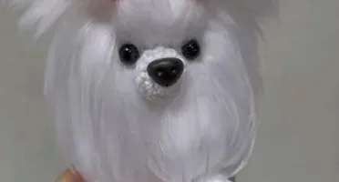 Mini Pet Cachorrinho- Amigurumi de Crochê