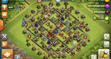 Clash of Clans CV 10