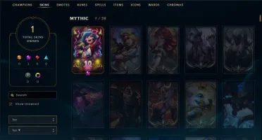 Conta League of Legends Recompensas Riot Lv30