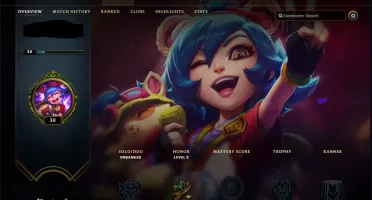 Conta League of Legends Recompensas Riot Lv30