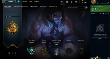 CONTA SMURF PLATINA 2 - SEM E-MAIL VERIFICADO - 31K EA