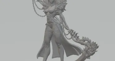 Modelo Dark Elf 3D Stl