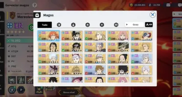 Conta Black Clover: Mobile