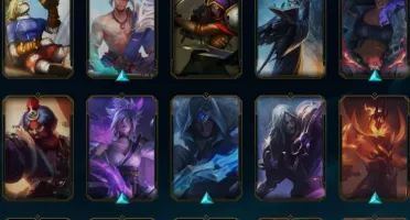 CONTA LVL 30 PLATINA 300 VITORIAS 50+ CHAMPS SKINS Raras