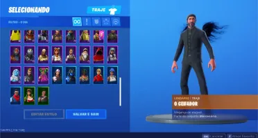 Fortnite s3 até sx, várias skins compradas, pack PS4