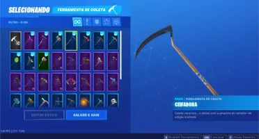 Fortnite s3 até sx, várias skins compradas, pack PS4