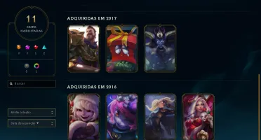 Conta smurf lol s16