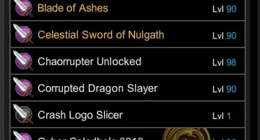 Conta AQW Level 100(MAX) 905 Itens