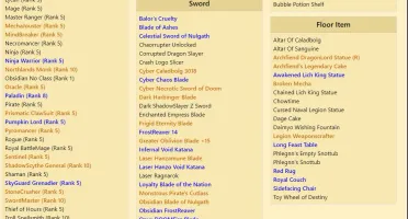 Conta AQW Level 100(MAX) 905 Itens