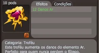 Troféus Maior 60 elemetos ou 12 Danos elementos, (SPIRITIA)