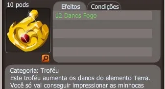 Troféus Maior 60 elemetos ou 12 Danos elementos, (SPIRITIA)