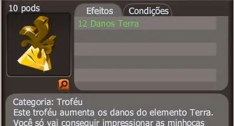 Troféus Maior 60 elemetos ou 12 Danos elementos, (SPIRITIA)