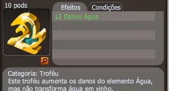 Troféus Maior 60 elemetos ou 12 Danos elementos, (SPIRITIA)