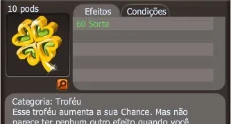 Troféus Maior 60 elemetos ou 12 Danos elementos, (SPIRITIA)