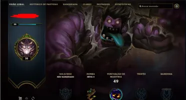 conta level 30 unranked
