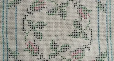 Tela para bordar em juta TJ-100 - 50 x 47 cm