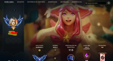 Conta Diamante 1 Lol