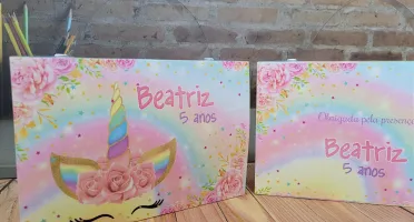 Kit Colorir Unicórnio com Caixinha Maleta