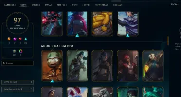 Vendo Conta lvl 183