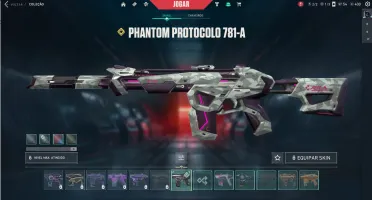 Conta Valorant, Diamante 3, Várias Skins.