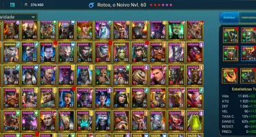 Vendo conta Raid Shadow Legends