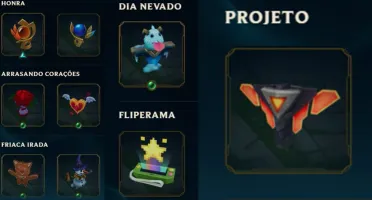 Conta no lol, gold com 74 skins
