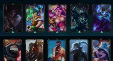 Conta no lol, gold com 74 skins