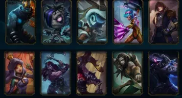 Conta no lol, gold com 74 skins