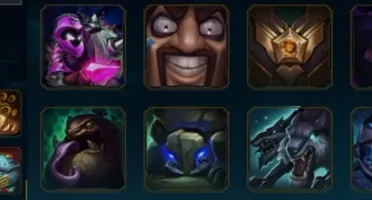 Conta no lol, gold com 74 skins