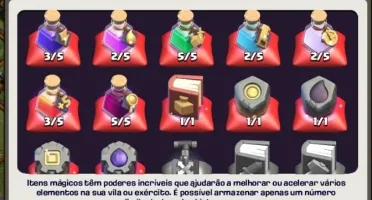 CONTA CLASH OF CLANS CV 11 SEMI-UPADO BARATO