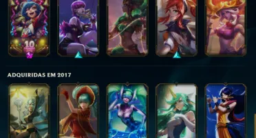 conta lol lvl 94 / esmeralda iv elo passado / platina iv.