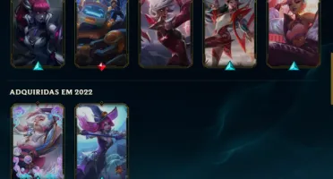 conta lol lvl 94 / esmeralda iv elo passado / platina iv.