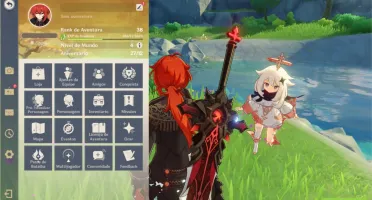 AR 38 DILUC + VENTI + MONA, 2 ARMAS 5* E OUTROS 4*