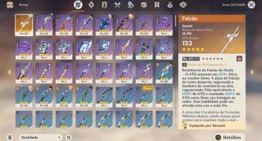CONTA GENSHIN IMPACT AR48 XIAO + VENTI + ZHONGLI + CYNO