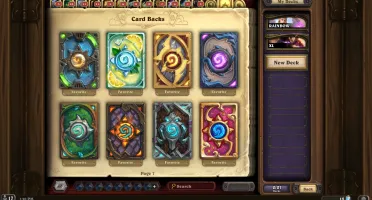 Hearthstone 9 Golden Heroes+Skin And Cards