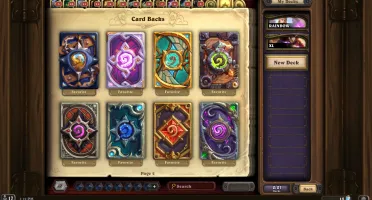 Hearthstone 9 Golden Heroes+Skin And Cards