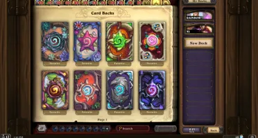 Hearthstone 9 Golden Heroes+Skin And Cards