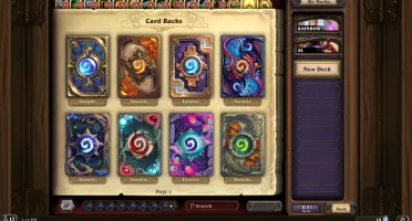 Hearthstone 9 Golden Heroes+Skin And Cards