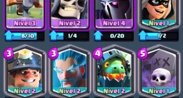 Conta Clash Royale, Level 10, Arena 10 (6 Lendárias)