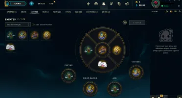 Conta Lol - Diamante 4, 66% De Wr(E-Mail Não Verificado)