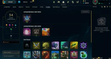 Conta Lol - Diamante 4, 66% De Wr(E-Mail Não Verificado)