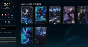 Conta LoL - 299 skins - Todos os champions - Platina 2