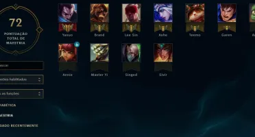 Conta de League of Legends