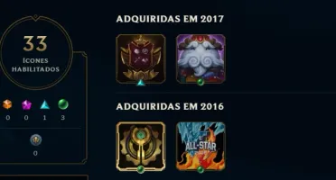 Conta de League of Legends