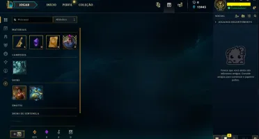 Conta de League of Legends