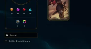 Conta de League of Legends