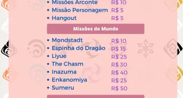 Serviços Genshin Impact