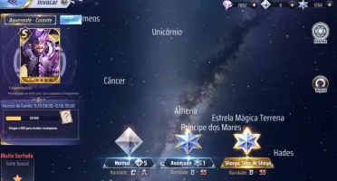 Saintseiya Awakening A-138 + 1200 Gemas Avançadas