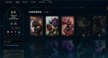 CONTA LOL LVL 32 SOLO GOLD5 FLEX PRATA 2 MD3
