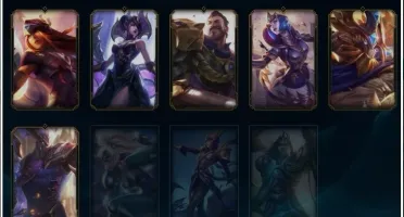 Conta LoL (server americano) c/ MMR alto e skins vitoriosas